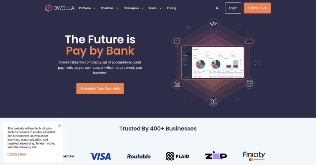 Dwolla Homepage
