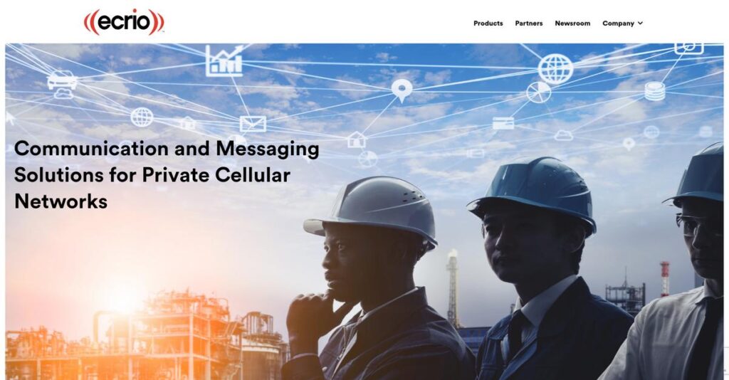 Ecrio Homepage