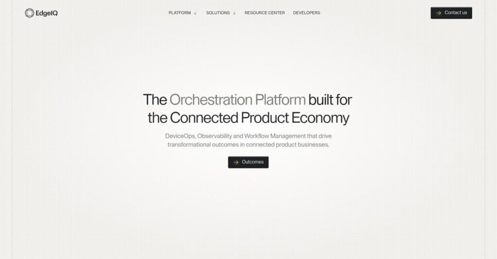EdgeIQ Homepage