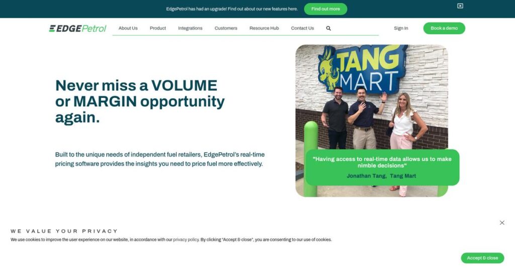EdgePetrol Homepage