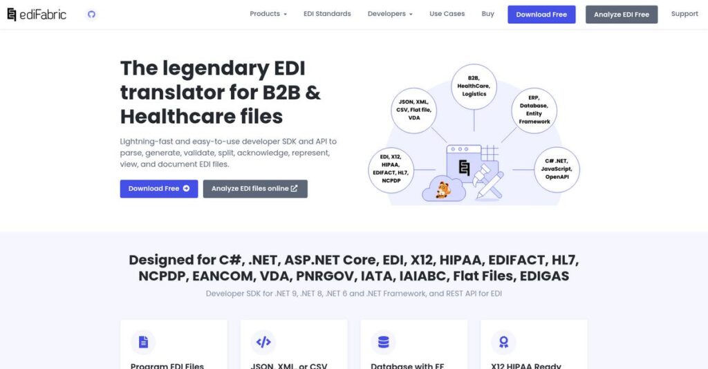EdiFabric Homepage