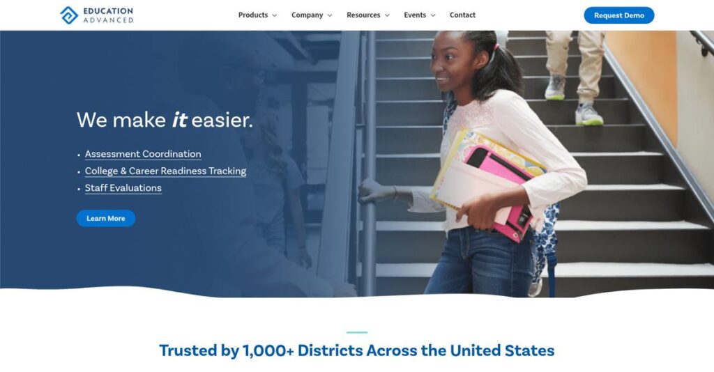 Education Advanced Homepage
