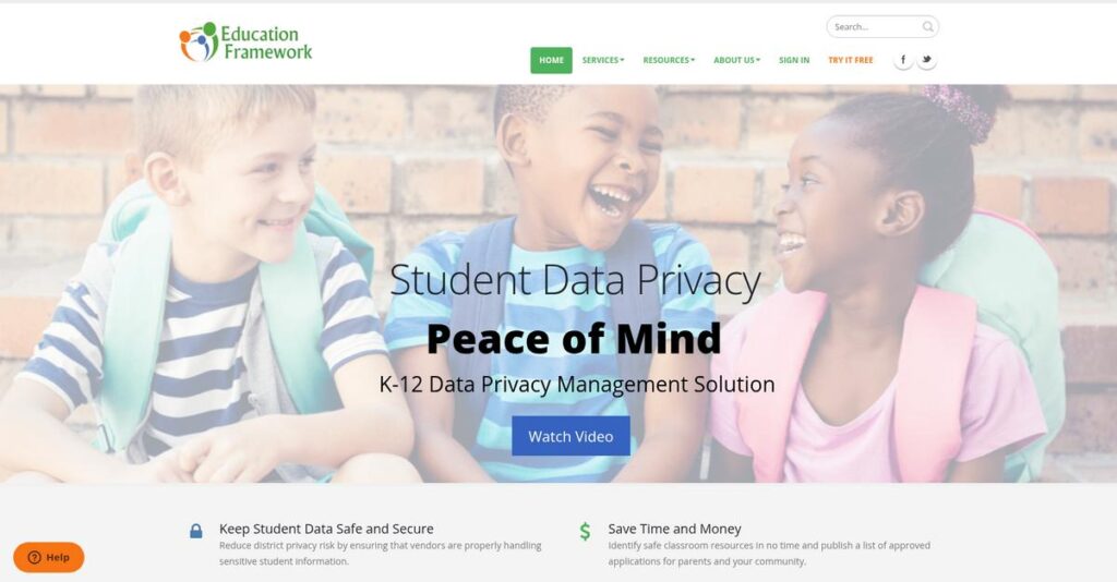 Education Framework Homepage