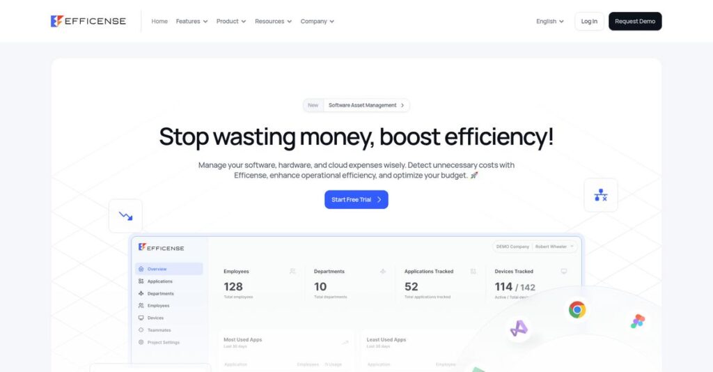 Efficense Homepage
