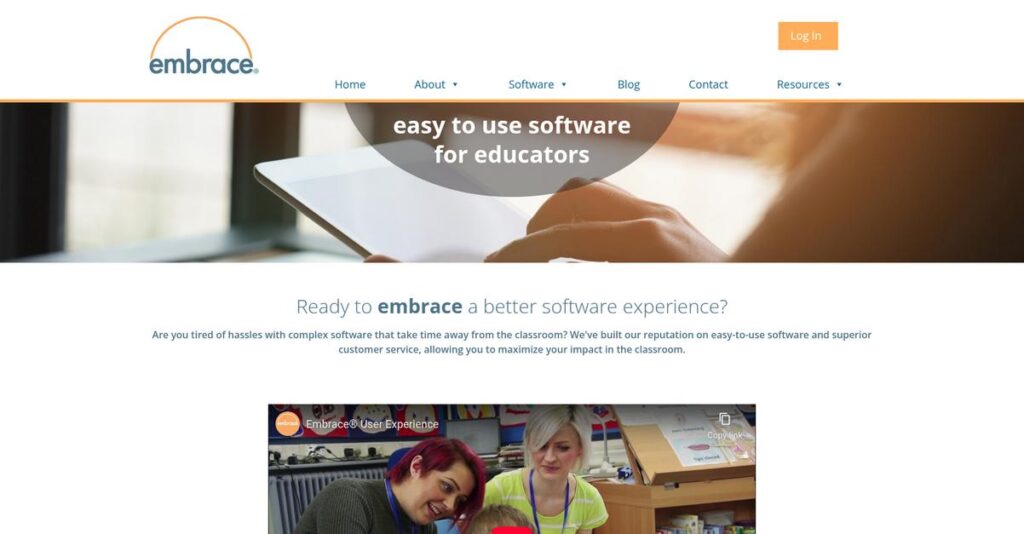Embrace Education Homepage