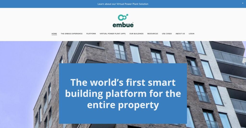 Embue Homepage
