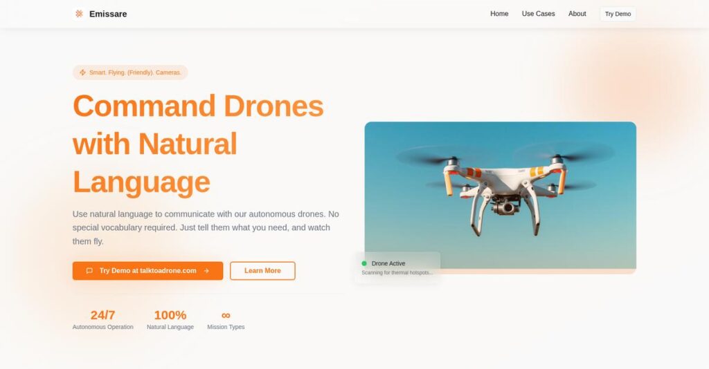 Emissary.ai Homepage