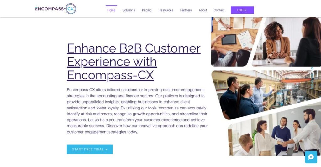 Encompass CX Homepage