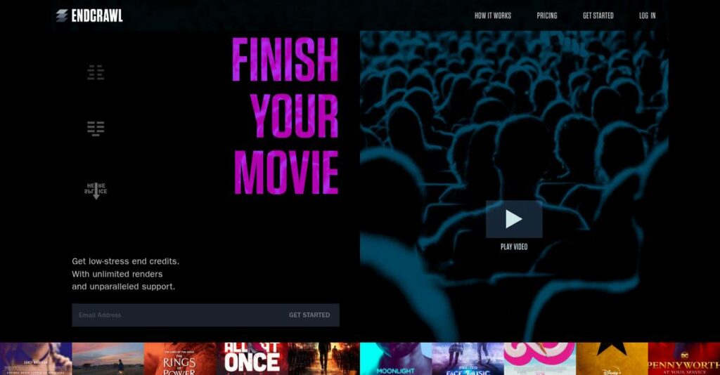Endcrawl Homepage