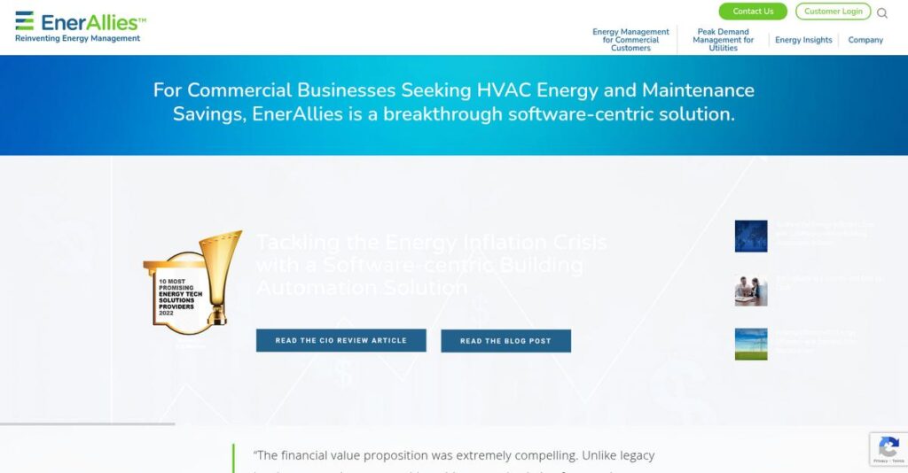 EnerAllies Homepage