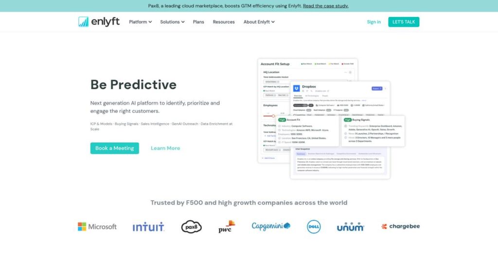 Enlyft Homepage