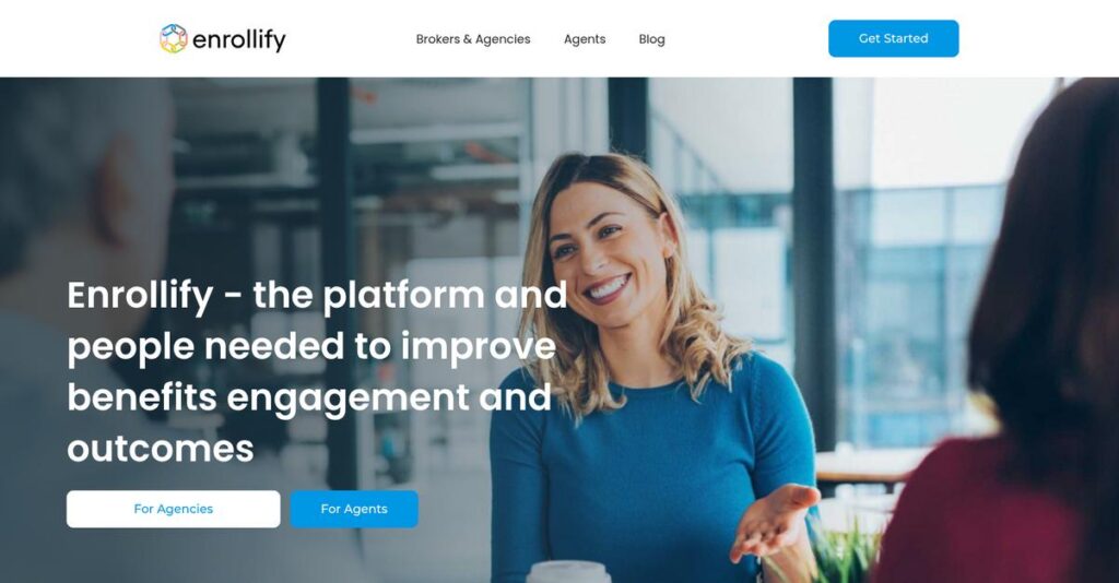 Enrollify Homepage