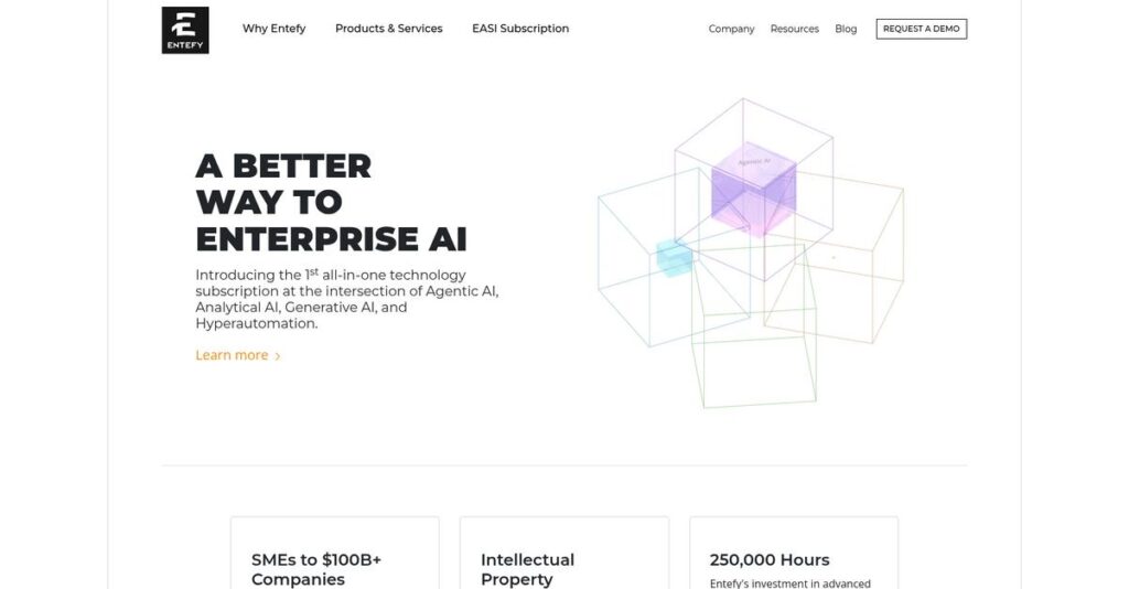 Entefy Homepage