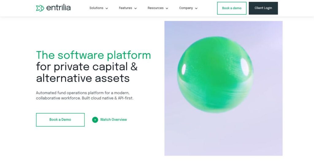 Entrilia Homepage