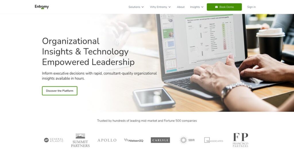 Entromy Homepage