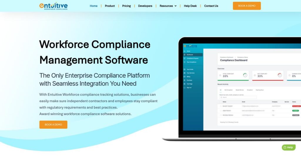 Entuitive Workforce Homepage