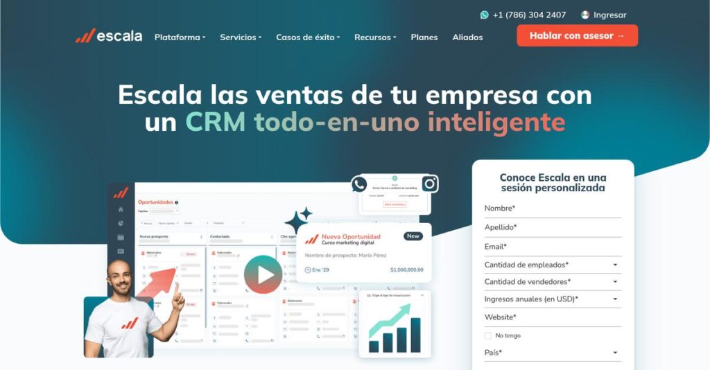 Escala Homepage