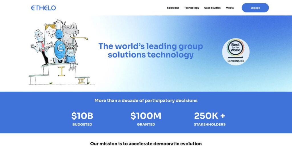 Ethelo Homepage