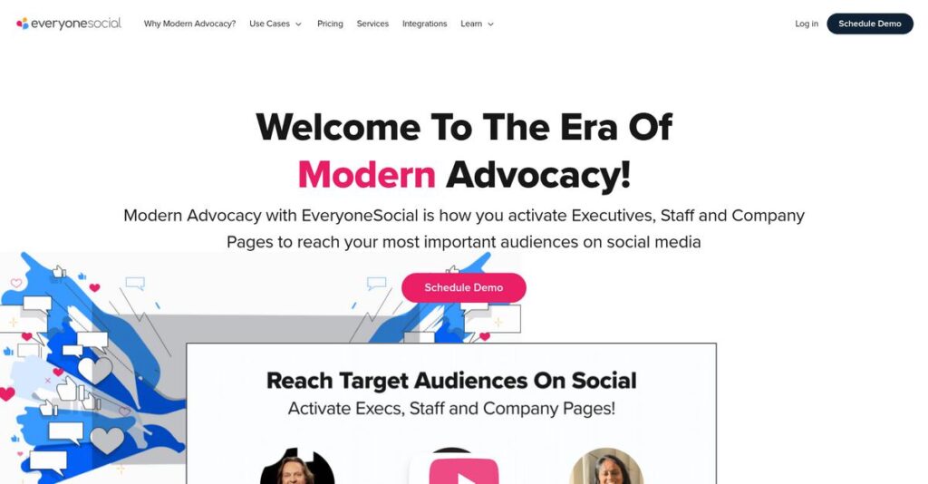 EveryoneSocial Homepage