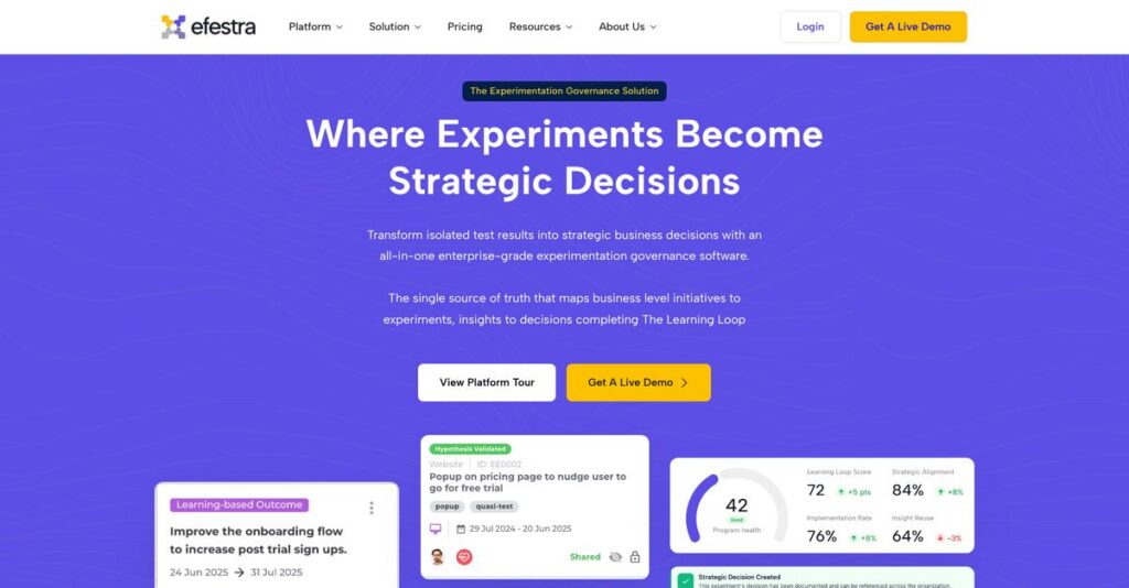 Evestra Homepage