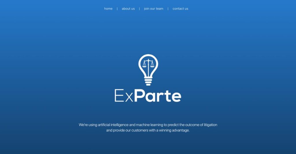Ex Parte Homepage