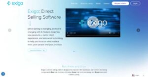 Exigo Homepage