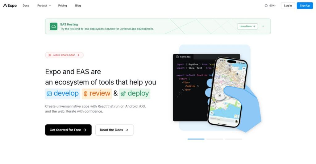 Expo Homepage