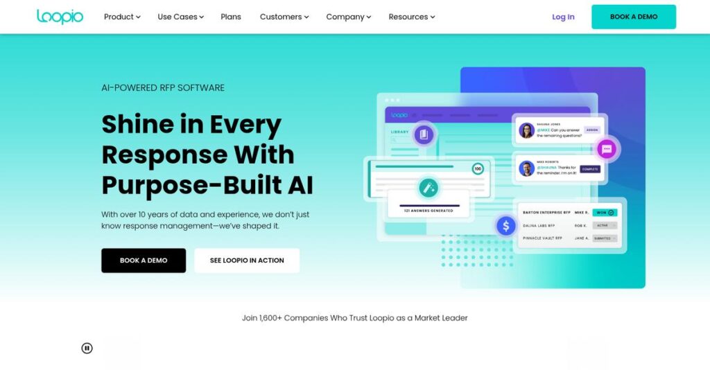 Loopio Homepage