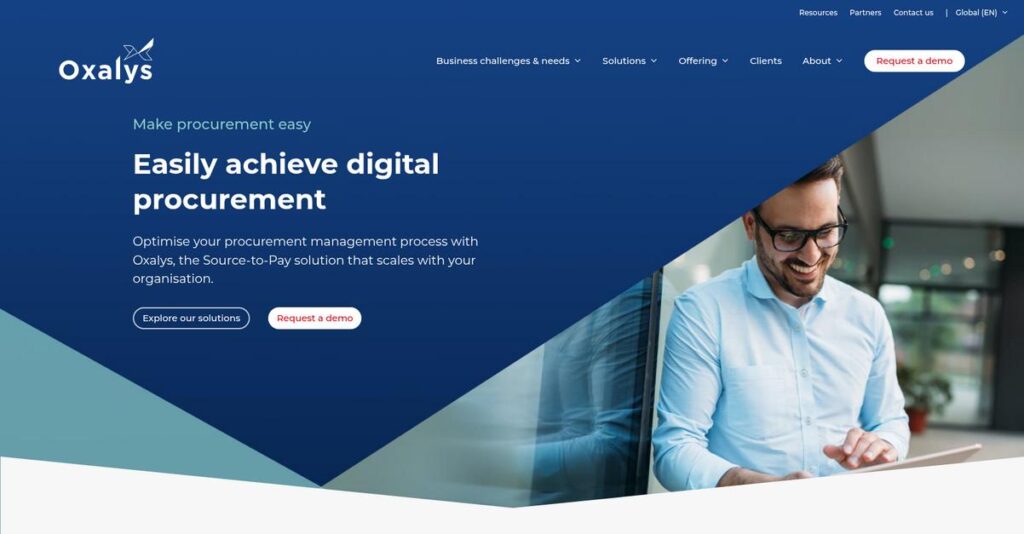 Oxalys Homepage