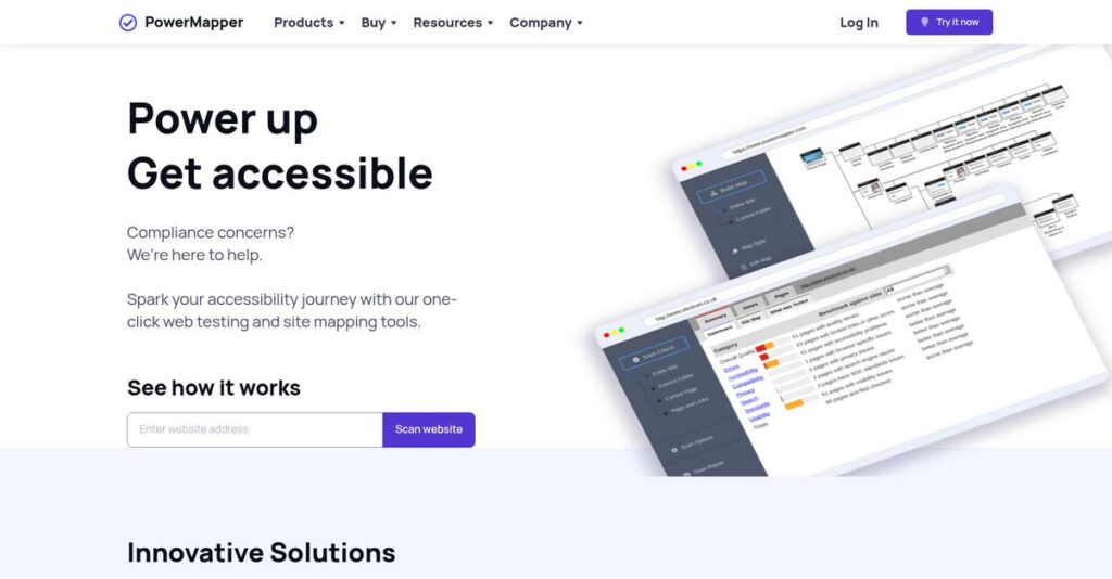 PowerMapper Homepage