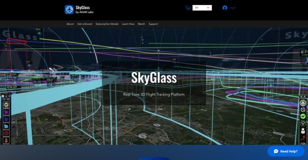 SkyGlass Homepage