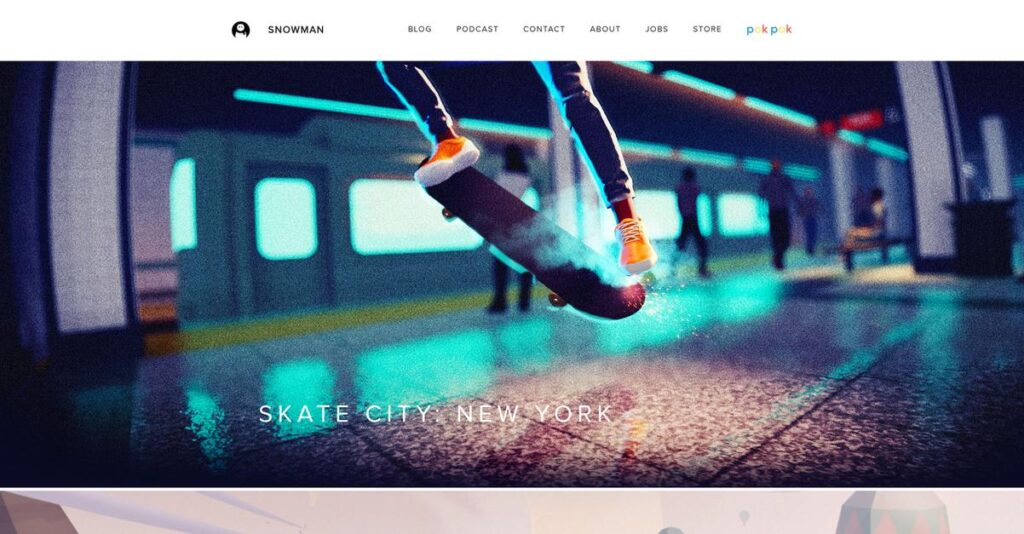 Snowman Homepage