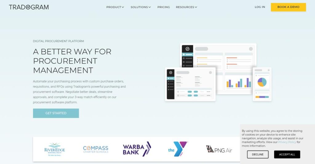 Tradogram Homepage
