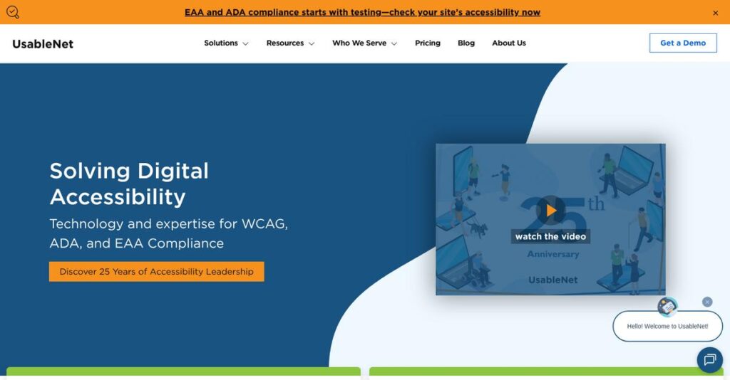 UsableNet Homepage