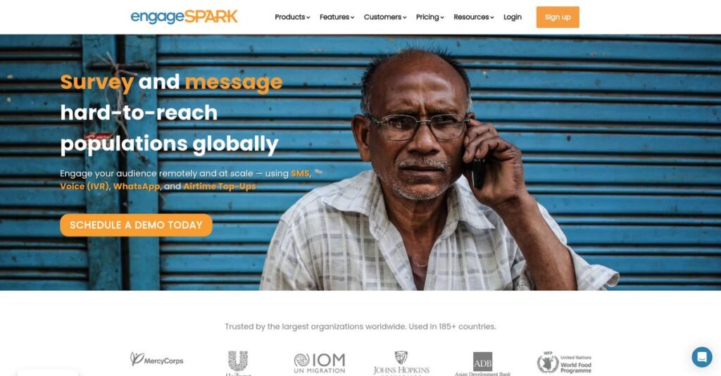 engageSPARK Homepage