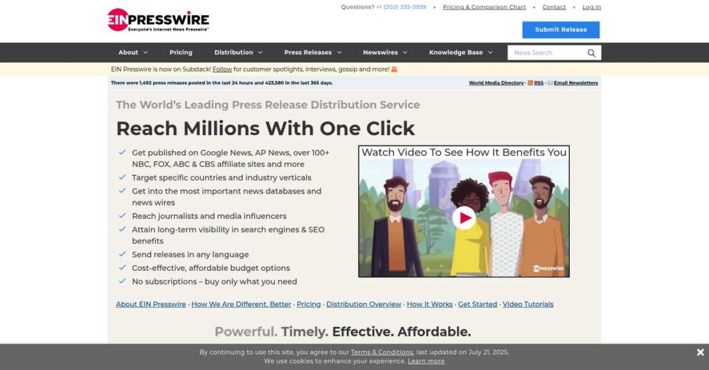 EIN Presswire Homepage