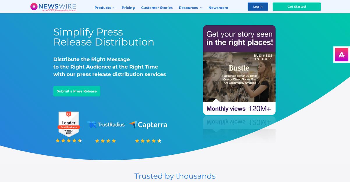 Newswire Homepage