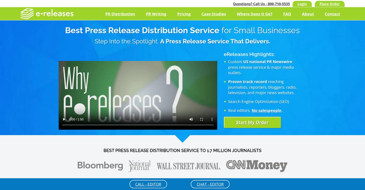 E Releases Homepage