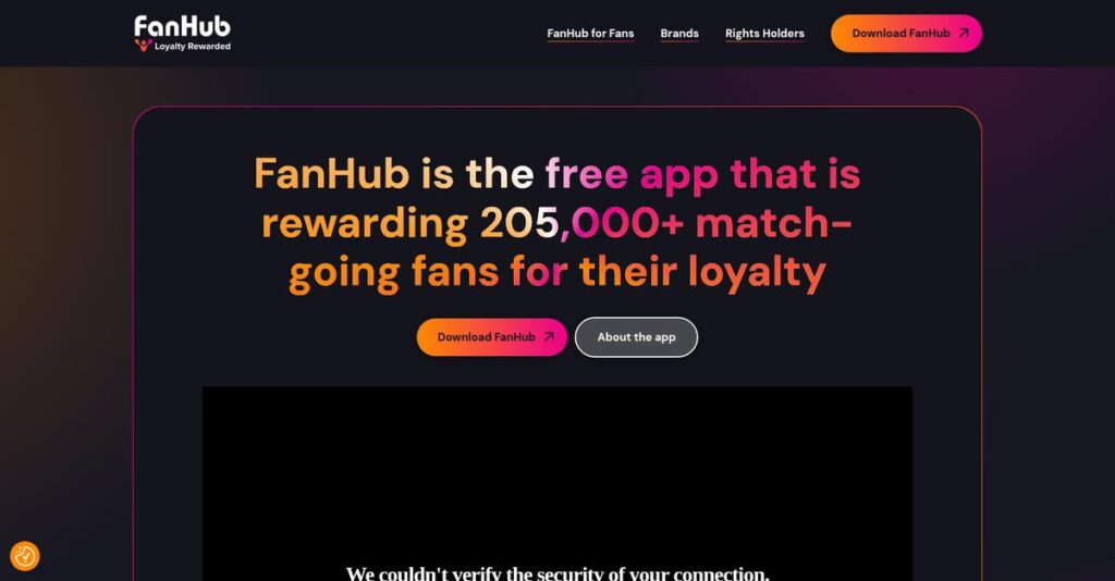FanHub Homepage