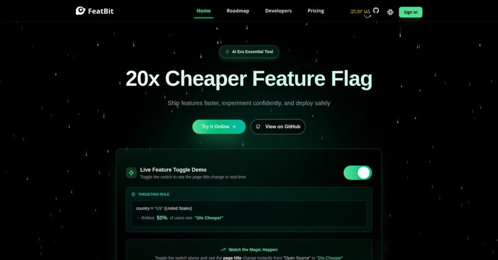 FeatBit Homepage