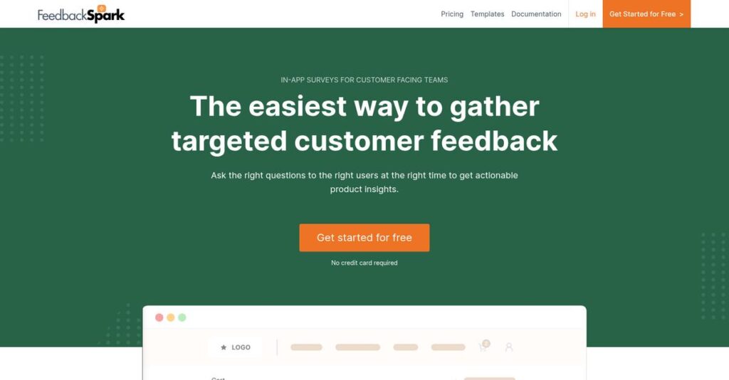 FeedbackSpark Homepage