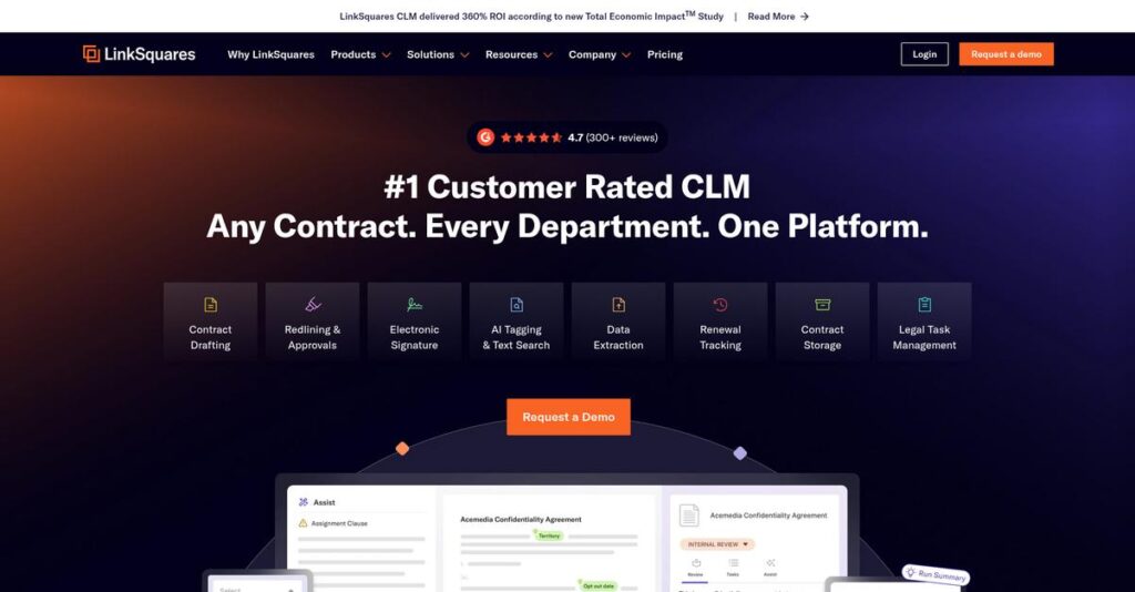 LinkSquares Homepage